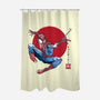 The Spider Sumi-e-None-Polyester-Shower Curtain-DrMonekers