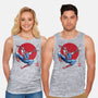 The Spider Sumi-e-Unisex-Basic-Tank-DrMonekers