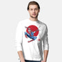 The Spider Sumi-e-Mens-Long Sleeved-Tee-DrMonekers