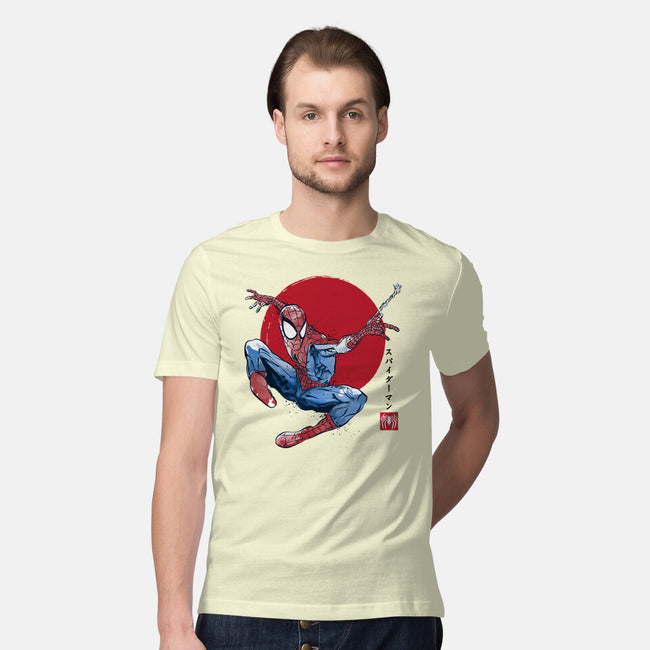 The Spider Sumi-e-Mens-Premium-Tee-DrMonekers