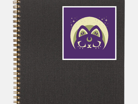 Half Moon Witchy Cat