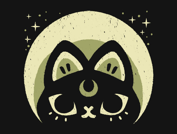 Half Moon Witchy Cat