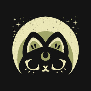 Half Moon Witchy Cat