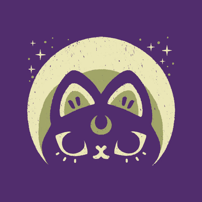 Half Moon Witchy Cat-Unisex-Crew Neck-Sweatshirt-xMorfina