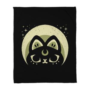 Half Moon Witchy Cat