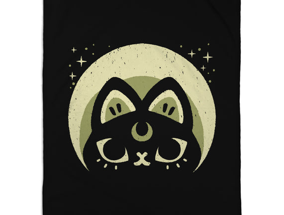Half Moon Witchy Cat