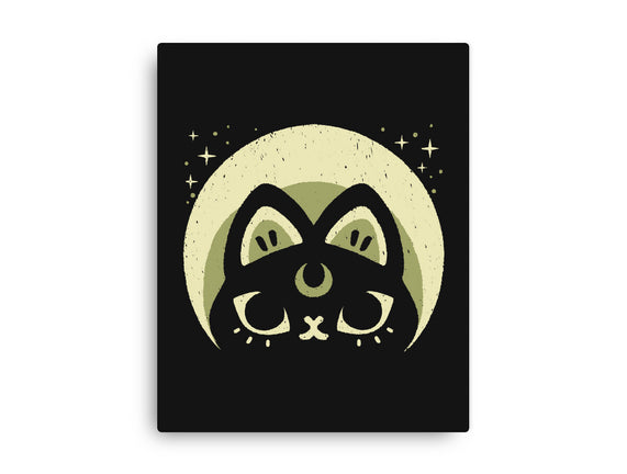 Half Moon Witchy Cat