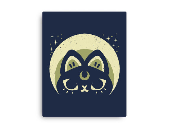 Half Moon Witchy Cat