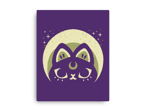 Half Moon Witchy Cat