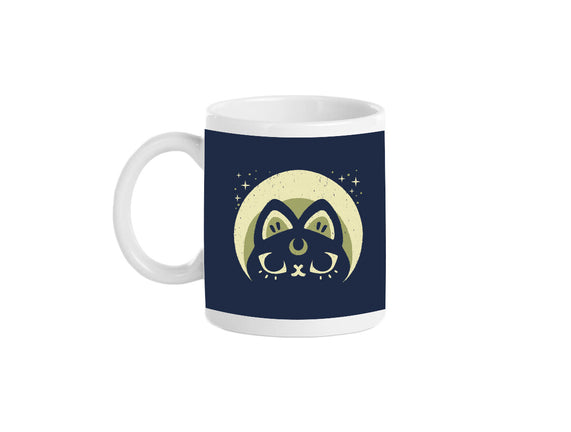 Half Moon Witchy Cat