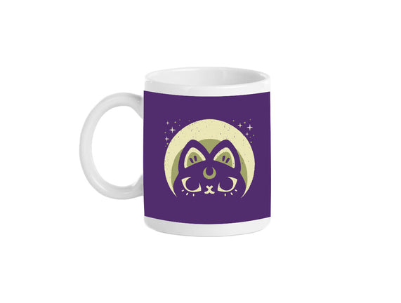 Half Moon Witchy Cat