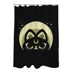 Half Moon Witchy Cat