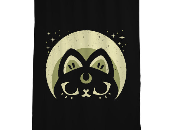 Half Moon Witchy Cat