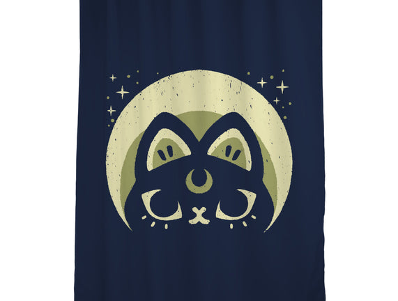 Half Moon Witchy Cat