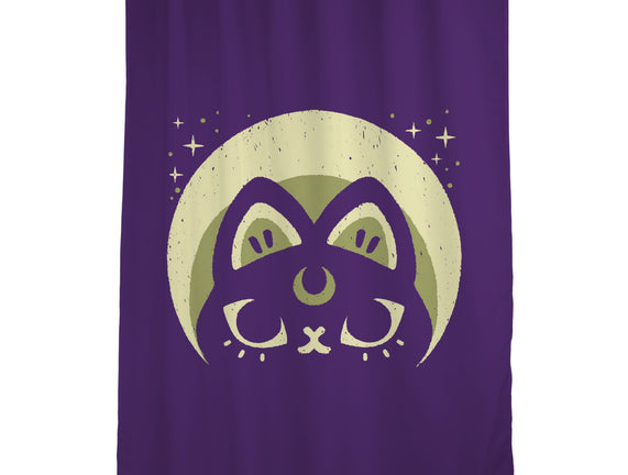 Half Moon Witchy Cat