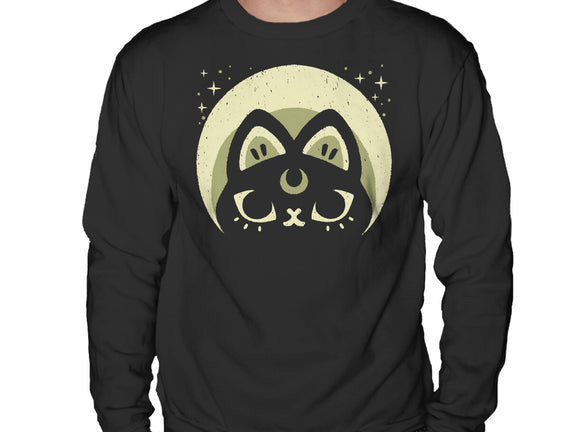 Half Moon Witchy Cat