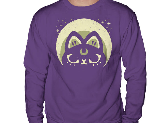 Half Moon Witchy Cat