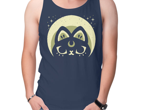 Half Moon Witchy Cat