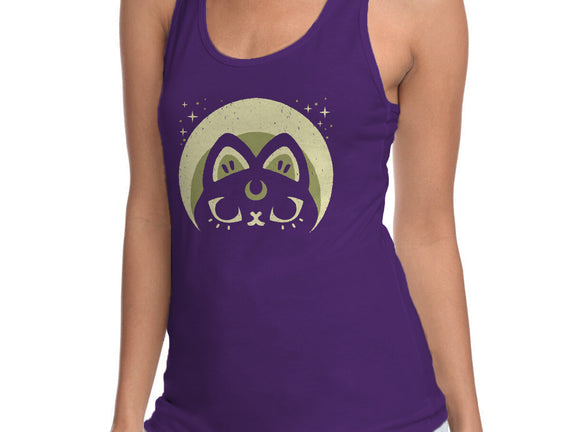 Half Moon Witchy Cat