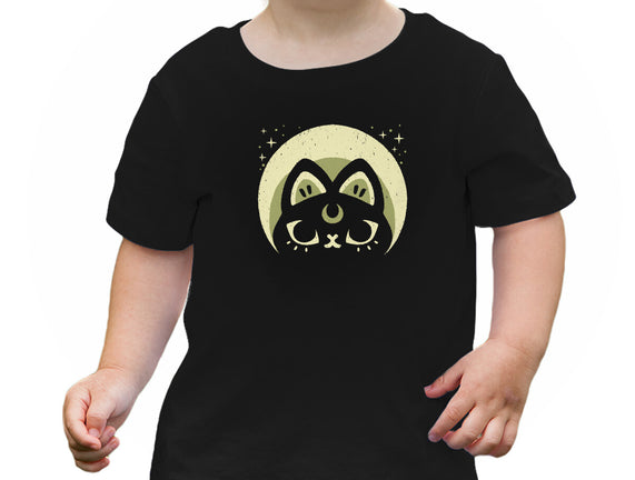 Half Moon Witchy Cat