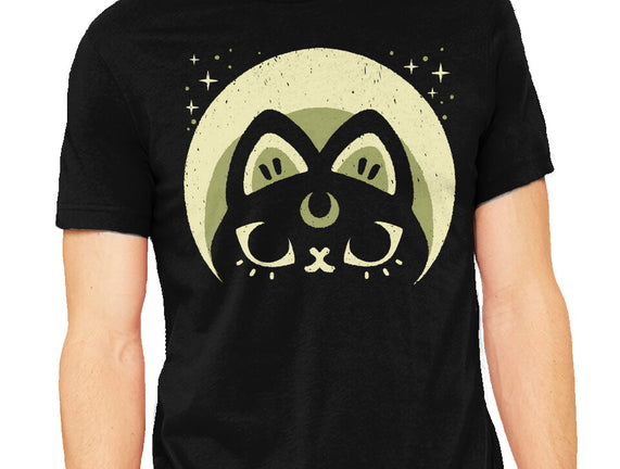Half Moon Witchy Cat