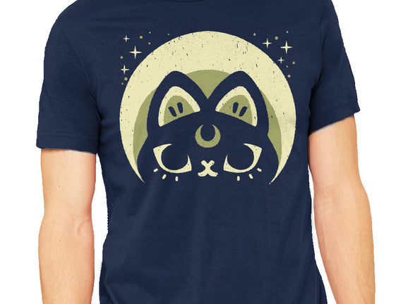 Half Moon Witchy Cat