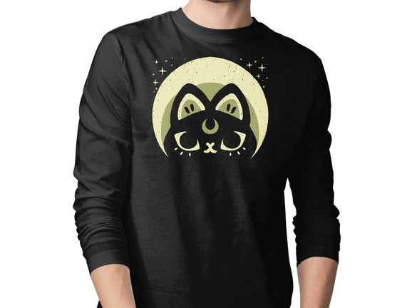 Half Moon Witchy Cat