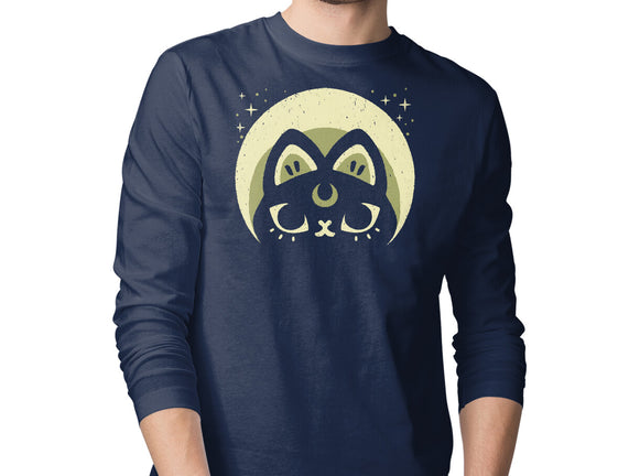 Half Moon Witchy Cat