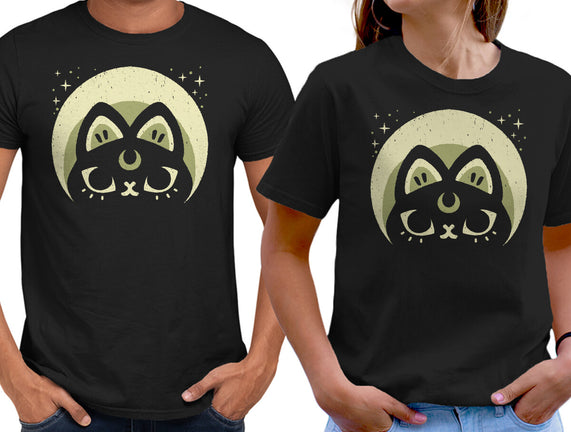 Half Moon Witchy Cat