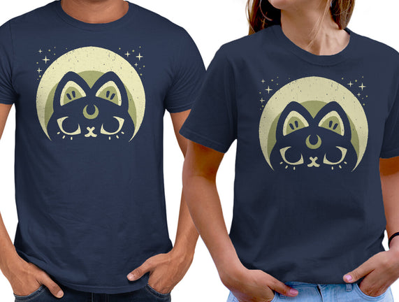 Half Moon Witchy Cat