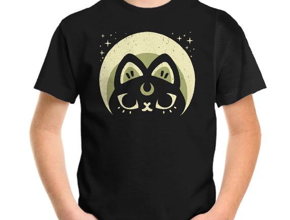 Half Moon Witchy Cat