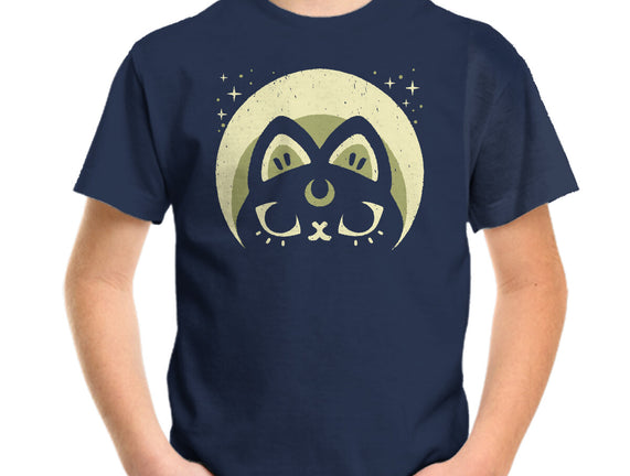 Half Moon Witchy Cat