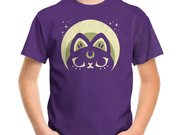 Half Moon Witchy Cat