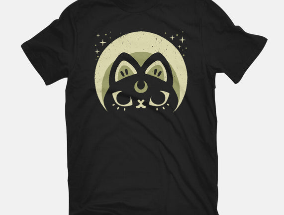 Half Moon Witchy Cat