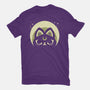Half Moon Witchy Cat-Youth-Basic-Tee-xMorfina