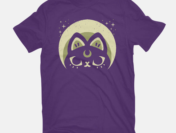 Half Moon Witchy Cat