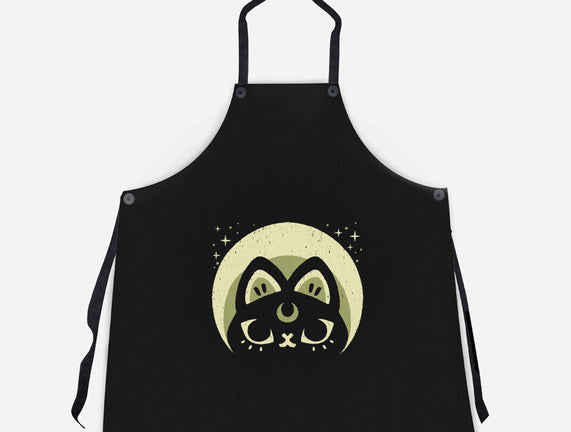 Half Moon Witchy Cat