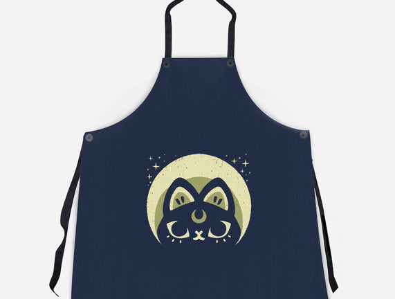 Half Moon Witchy Cat