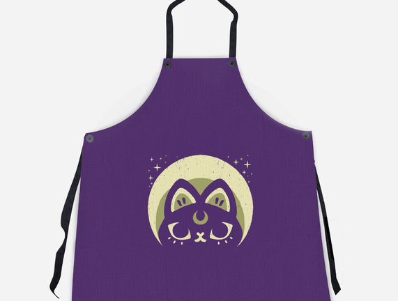 Half Moon Witchy Cat