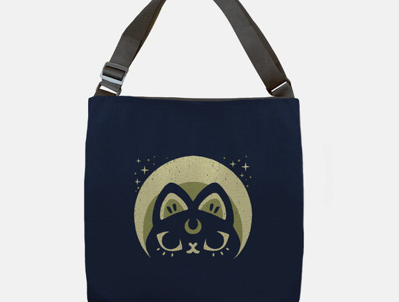 Half Moon Witchy Cat