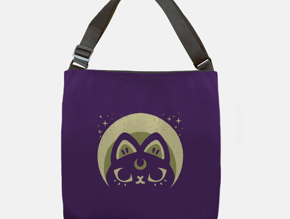 Half Moon Witchy Cat