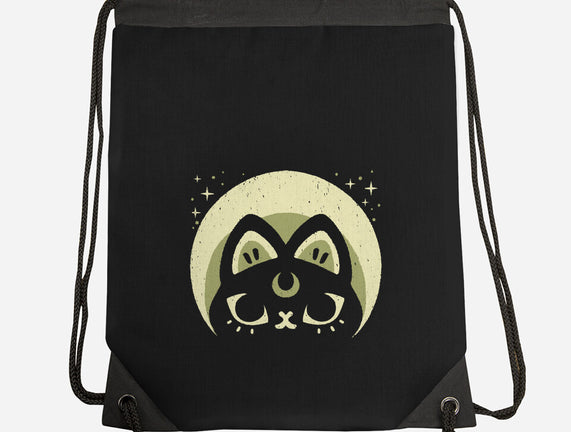 Half Moon Witchy Cat