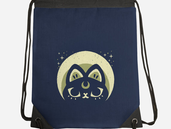 Half Moon Witchy Cat