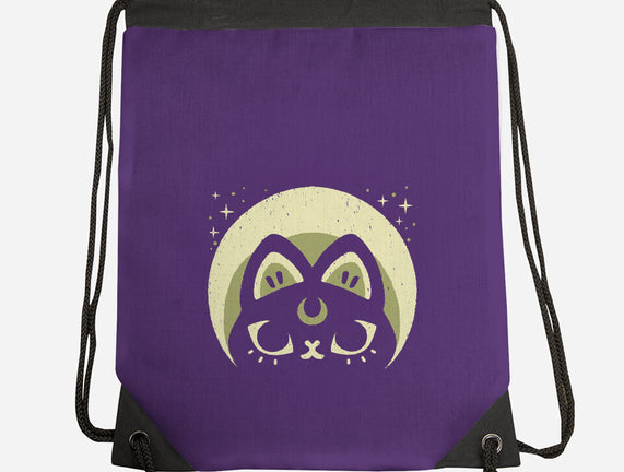 Half Moon Witchy Cat