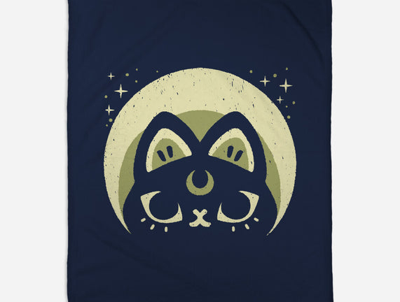 Half Moon Witchy Cat