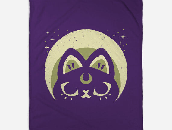 Half Moon Witchy Cat