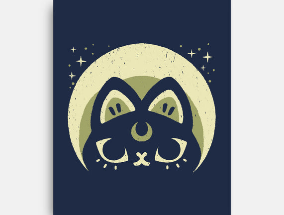 Half Moon Witchy Cat