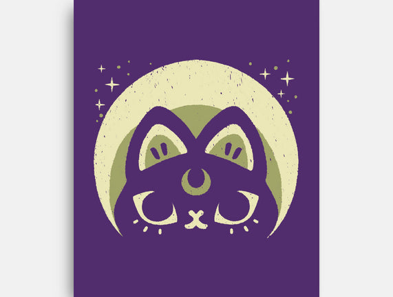 Half Moon Witchy Cat