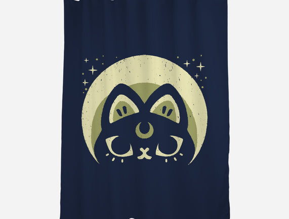 Half Moon Witchy Cat
