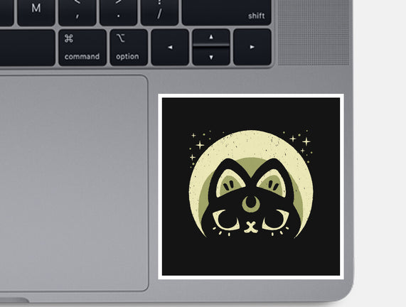 Half Moon Witchy Cat